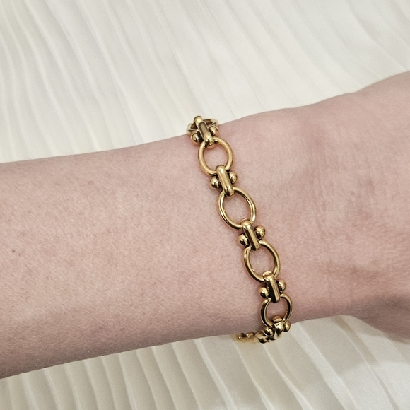 NEW 18KGP Chain Bracelet - Picture 5 of 6